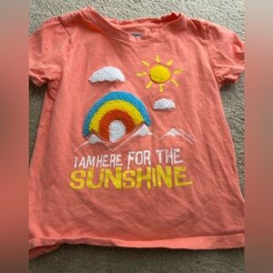 Eddie Bauer sunshine rainbow Girl’s shirt